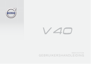 Handleiding Volvo V40 (2016)