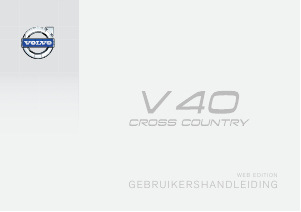 Handleiding Volvo V40 Cross Country (2015)