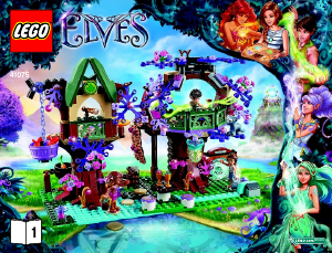 Mode d’emploi Lego set 41075 Elves La cachette secrète des Elfes