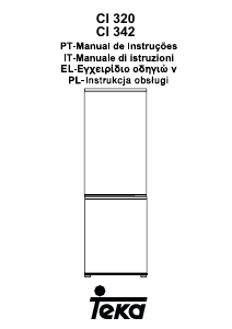 Manuale Teka CI 342 Frigorifero-congelatore
