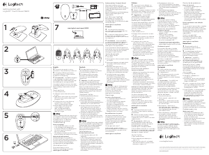 Mode d’emploi Logitech M600 Touch Souris