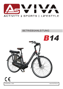 Bedienungsanleitung AsVIVA B14 Elektrofahrrad