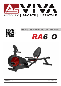 Bedienungsanleitung AsVIVA RA6_O Rudergerät