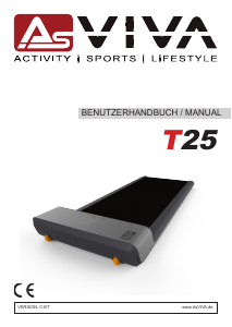 Bedienungsanleitung AsVIVA T25 Laufband