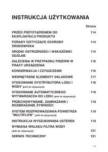 Instrukcja Bauknecht KSN 500 BIO A+ IO Lodówko-zamrażarka