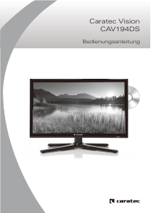 Bedienungsanleitung Caratec CAV194DS LED fernseher