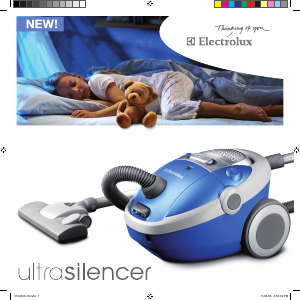 Bruksanvisning Electrolux Z3372 UltraSilencer Dammsugare