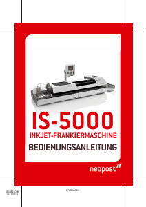 Bedienungsanleitung Neopost IS-5000 Frankiermaschine