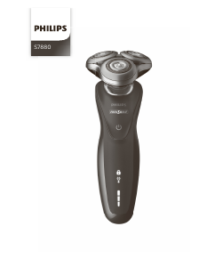 Manual Philips S7880 PhiliShave Shaver