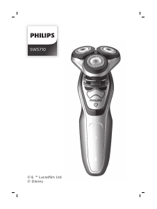 Hướng dẫn sử dụng Philips SW5710 Star Wars Máy cạo râu