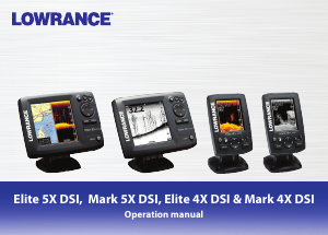 Manual Lowrance Elite 4X DSI Fishfinder