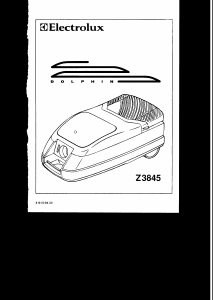 Bruksanvisning Electrolux Z3845 Dammsugare