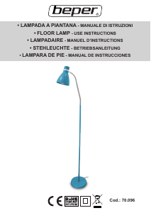 Handleiding Beper 70.096 Lamp