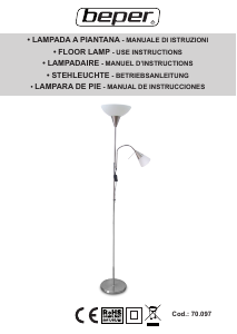 Manual de uso Beper 70.097 Lámpara