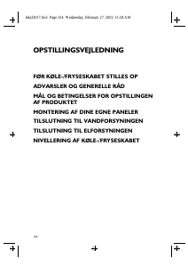 Brugsanvisning Bauknecht KSDN 5061/A Køle-fryseskab