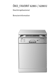 Bedienungsanleitung AEG FAV6280IB Geschirrspüler