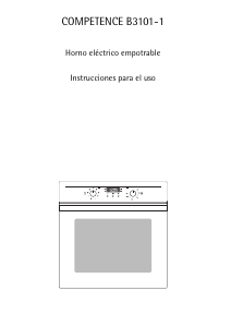 Manual de uso AEG B3101-1-M Horno