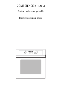 Manual de uso AEG B1100-3-M Horno