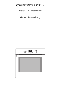Bedienungsanleitung AEG B3741-4-D Backofen