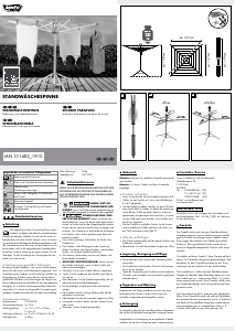 Bedienungsanleitung AquaPur IAN 331482 Wäscheständer