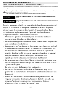 Mode d’emploi Bauknecht BLCES 8250 IN Four