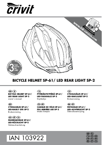 Manual Crivit IAN 103922 Bicycle Helmet