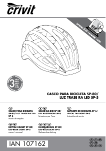 Manual Crivit IAN 107162 Capacete de bicicleta