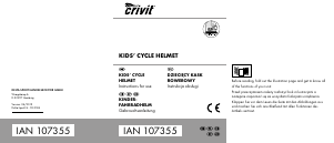 Instrukcja Crivit IAN 107355 Kask rowerowy