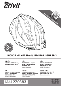 Manual Crivit IAN 270384 Casca bicicleta