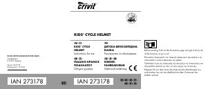 Εγχειρίδιο Crivit IAN 273178 Κράνος ποδηλάτου