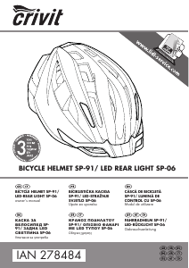 Manual Crivit IAN 278484 Casca bicicleta