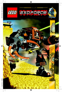 Manual de uso Lego set 8101 Exo-Force Claw crusher