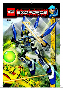 Manuale Lego set 8103 Exo-Force Sky guardian