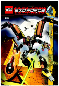 Manuale Lego set 8105 Exo-Force Iron condor