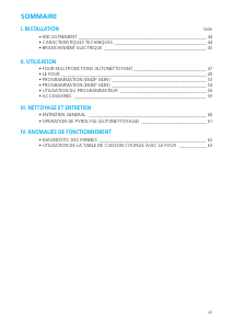 Mode d’emploi Bauknecht EMZP 3485 IN Four