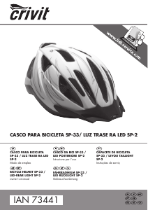 Manual Crivit IAN 73441 Capacete de bicicleta