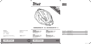 Mode d’emploi Crivit IAN 89263 Casque de vélo