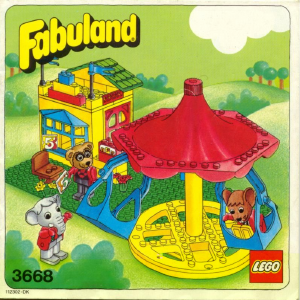 Manuale Lego set 3668 Fabuland Giostra