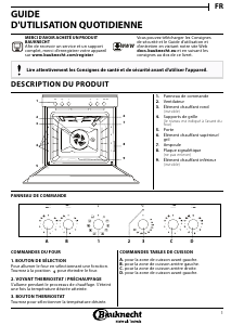 Mode d’emploi Bauknecht HIK3 NN8F IN CH Four