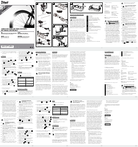 Manuale Crivit IAN 271496 Luce della bicicletta