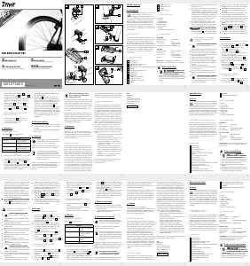 Návod Crivit IAN 275453 Svetlo na bicykel