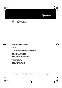 Käyttöohje Bauknecht EMZD 5960 IN Uuni