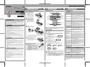 Handleiding Brother PT-7100 Labelprinter