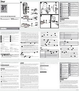 Manual de uso Crivit IAN 317563 Faro bicicleta