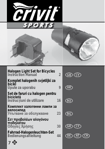 Manual Crivit IAN 68642 Lumina bicicletă