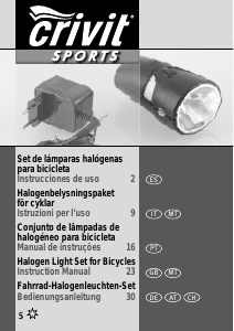 Manual de uso Crivit IAN 68642 Faro bicicleta