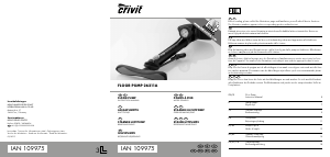 Handleiding Crivit IAN 109975 Fietspomp