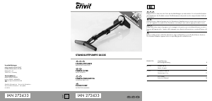 Mode d’emploi Crivit IAN 272433 Pompe vélo