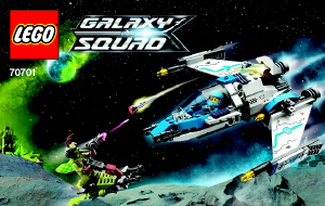 Mode d’emploi Lego set 70701 Galaxy Squad L'Intercepteur Cosmique