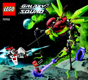 Mode d’emploi Lego set 70702 Galaxy Squad L'Attaque de L'Insecte